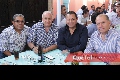  Erick Soriano, Armando Obregón, Héctor y Ricardo Padrón.