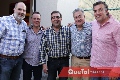  Antonio Villalba, Alfredo Gallegos, Pascual, Francisco y José Antonio Leos.