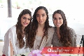  Paty Gómez, Mónica Villanueva y Ceci Torre.
