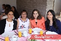  Wendy Aguilar, Rosy Guerrero, Elba Lara y Sara Ramírez.