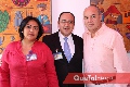 Ariana Gallegos, Gabriel Hernández y Juan Carlos Machinena .