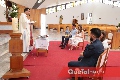  El padre Rubén Pérez ofició la ceremonia.