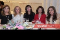  Olga de Herrán, Alicia García, Roxana Celis de Payán, Leticia González y Analú de Favela.
