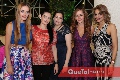  Denisse, Ana Cecy, Martha y Diana Favela y Lizeth Abud.