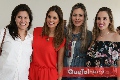  Vero Martínez, Bárbara, Elizabeth y Melissa Berrones.
