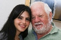  Daniela con su abuelo Guillermo Pizzuto.