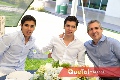  Andrés Quintero, Juan Pablo Quintero y Alejandro Anaya.