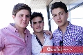  Diego Bárcena, Jerónimo Gómez y Alejandro Anaya.