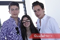  Alejandro Anaya, Pili Aguilar y César Flores.