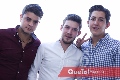  José Mancilla, Óscar Mendizábal y Daniel Villarreal.