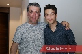  Alejandro Anaya con su hijo y Alejandro Anaya Lara.