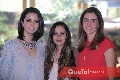  Mariana Meade, Bibi Perea y Susana de la Fuente.
