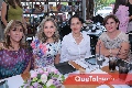  Gaby Enríquez, Elizabeth Báez, Tere González y Chita Gómez.
