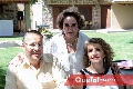 Guillermo Galarza, Socorro Suárez y Laura González.