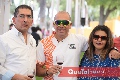  Gerardo Bocard, Lucas Malone y Paty Valadés.