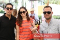 Marco Mendoza, Fernanda Herrera y Manolo.