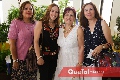  Silvia de Garza, Diana Guel, Aída Martínez y Rebeca Bustillos.