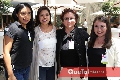Rosa, Karla Camacho, Silvia Romero y Melissa Olvera.