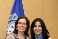 Laura Carrera y María Elena.