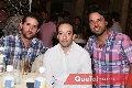  Santiago López, Meade y Samuel Romo.