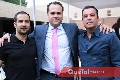  Pato Villalobos, Ernesto Madrigal y David Lozano.