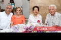 Carlos Varela, Laura Flores de Varela, Elena Ponce y Manolo Laguna.