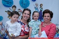  Diego, Sofía Rueda, Andrea y Maga Guerra.