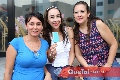 Carolina, Lorena y Karla.