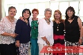 Lucía Torres, Lili Álvarez, María Eugenia, Guadalupe Lozano, Maru Trujillo y Lisa .