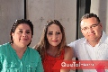 Analy Casillas, Huri Calzada y Arturo Casillas.