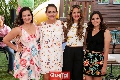  Las chicas Dávila Villalobos, Toyita, Toyita, Cristy y Cecilia.