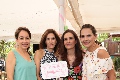  Ana Luisa Acosta, María Dolores Hernández, Alejandra Martínez y Toyita Villalobos.