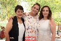  Grecia González, Toyita Villalobos  y Olga Lorena Castro.