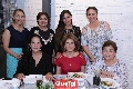  Edith de Villaseñor, Salme de Chevaile, Sayde Chevaile, Mónica Gordoa, Patricia de Araiza, Tere Bernal de Sánchez y Griselda de Arriaga.
