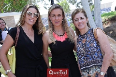  Erika Rodríguez, Mónica Torres y Adriana Carrera.
