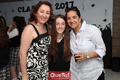 Egle Gordillo, Rosela Olvera e Isela Pérez  .