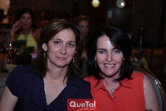 Mónica Leal y Lourdes Gómez.