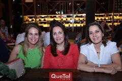 Marisa Romero, Laura del Pozo y Cristina Ruiz.