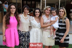  Valeria y Diana Villarreal, Mariana De Luna, Pupi García, Renata y Faustina Villarreal.