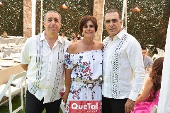  Enrique Villarreal, Ana Laura Villarreal y Fernando De Luna.