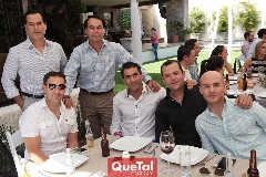  Eduardo y Gerardo Jasso, Gonzalo Abaroa, Guillermo Morones, Carlos Alberto Gutiérrez y Francisco Orozco.