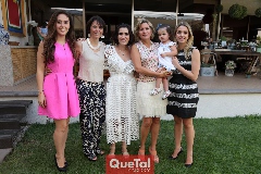  Valeria y Diana Villarreal, Mariana De Luna, Pupi García, Renata y Faustina Villarreal.