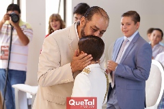 Teófilo Torres Corzo con su nieto Arturo Payán.