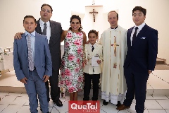  Familia Payán Torres con el Padre Pablo Roger.