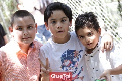  Juan Pablo, José Emilio y Santi.