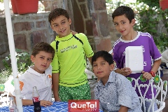 Marcelo, Arturo, Emmanuel y Mateo.