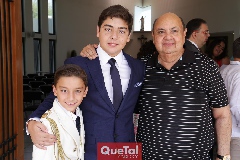  Arturo, Juan Pablo y Juan Payán.