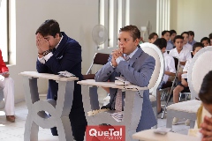  Los padrinos, Juan Pablo y Moy.