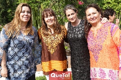 Gabriela Lozano, Carmen Leos, Alejandra Medina y Roxana González.