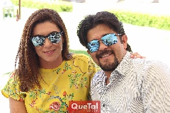 Karina Hernández y Marcelo Lozano.